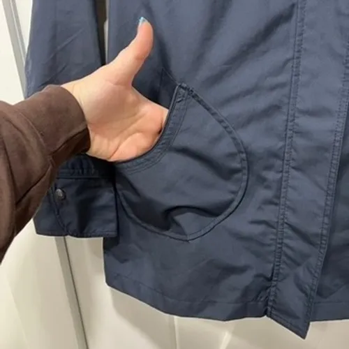 I Spiewak & Sons Womens Jacket XS Blue Polyester Soft Shell Outerwear Zip Hiking - Image 5