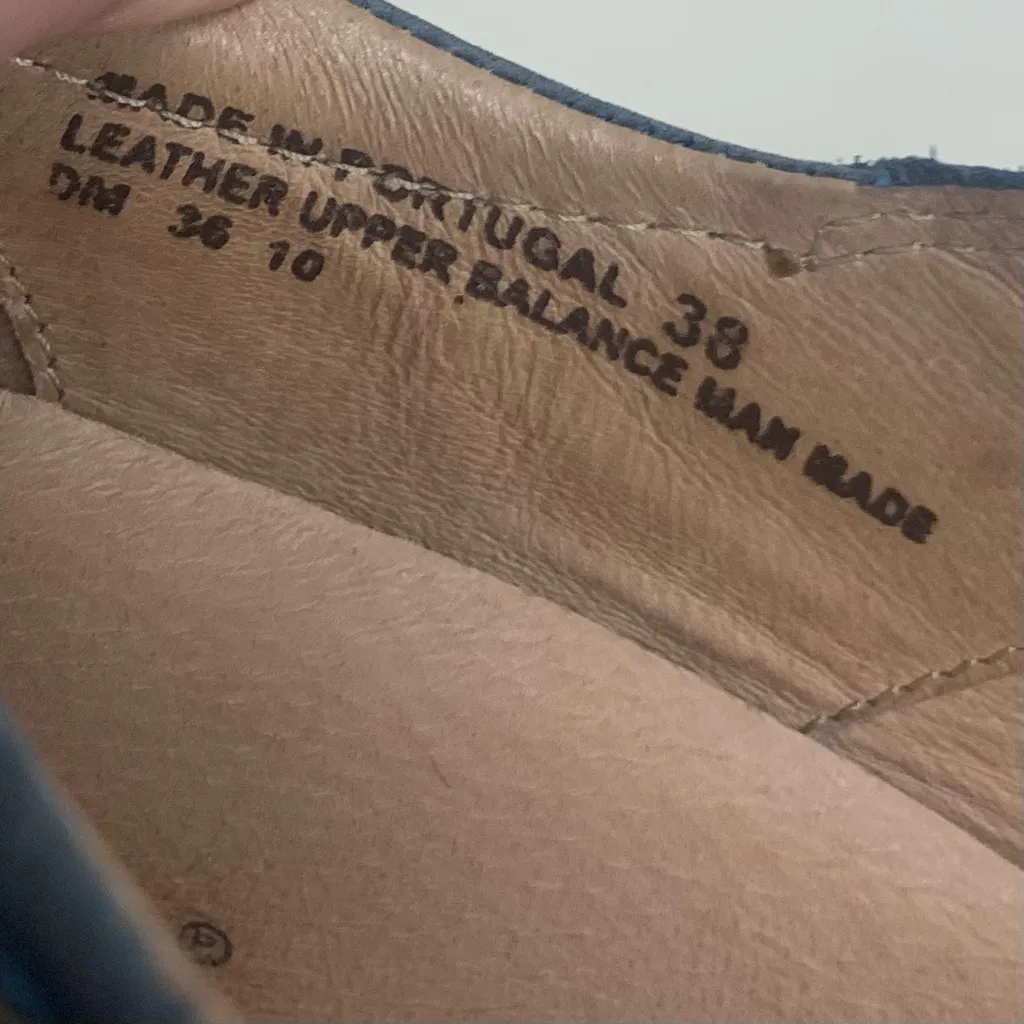 Sanita Blue Mary Jane Mules Size 7.5 - Image 4