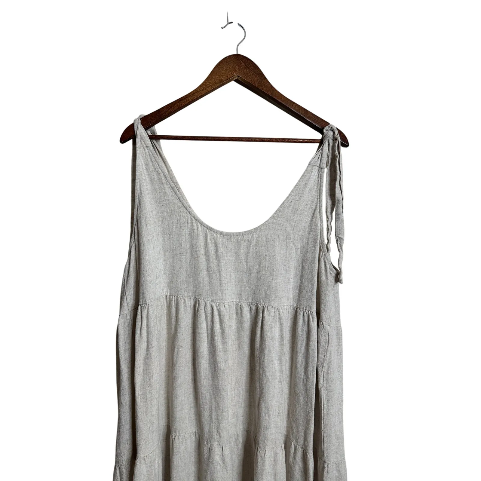 Rachel Pally Linen Adelaide Dress in Natural Womans 1X - Image 7