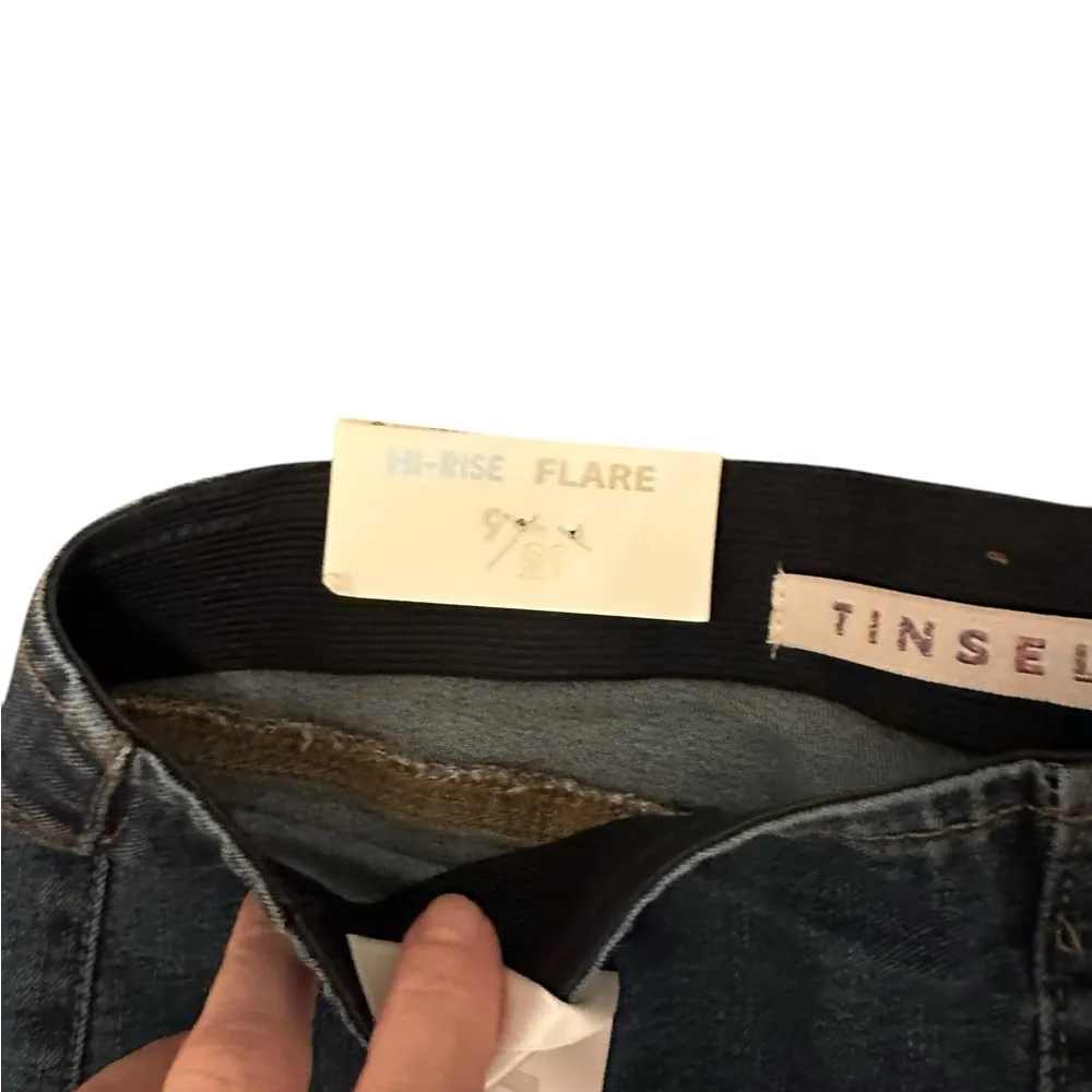 Women's Flared navy‎ JeansNWT 
By Tinseltown - Image 4