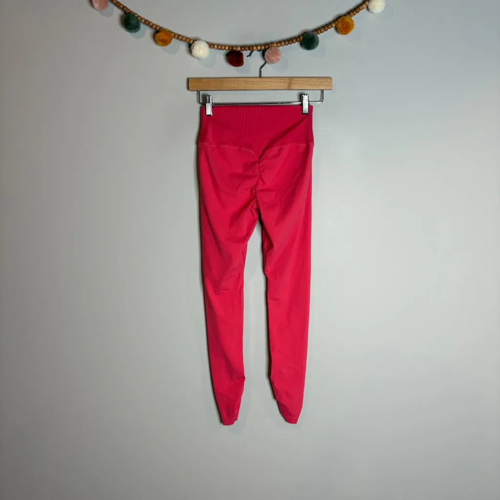 Gymshark x Whitney Simmons V2 High Rise Leggings in Cyber Red - Image 4