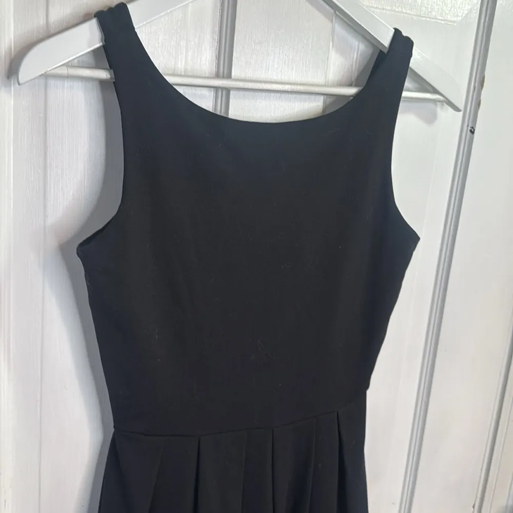 Susana Monaco Fit & Flare Tank Mini Dress Black Sleeveless Dress W1311 Sz S - Image 3