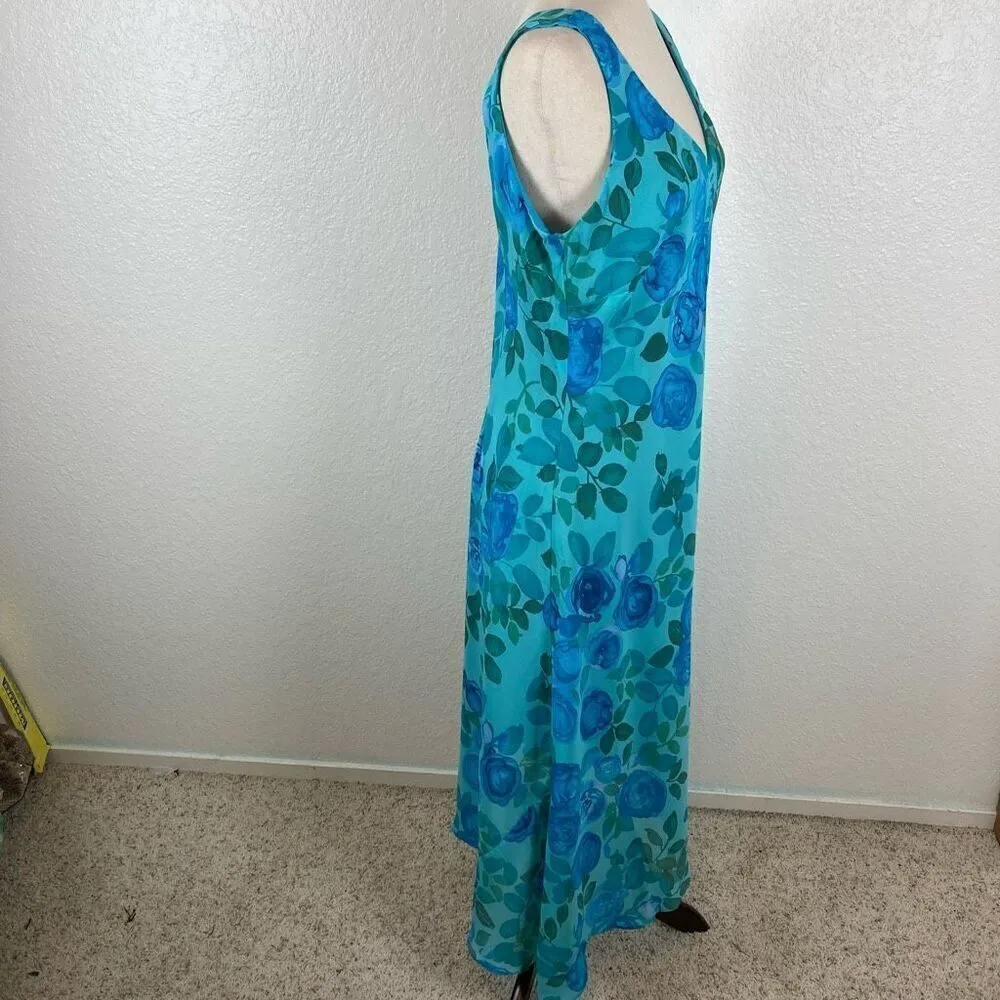 Y2K Vintage Rabbit Granny floral asymmetrical V - Image 5