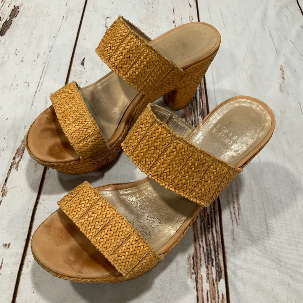 Stuart Weitzman  RATTAN SANDALS - Image 9