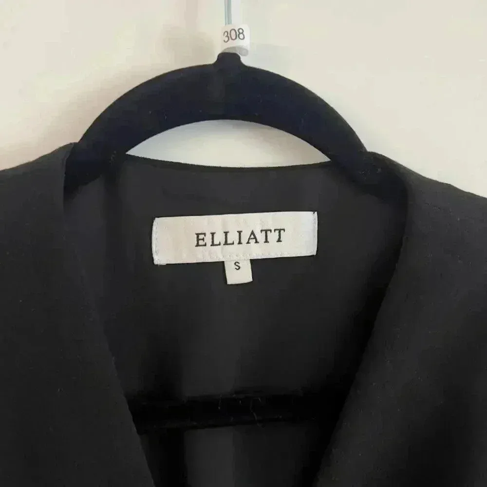 308 Elliatt Iris Blazer Dress in Black Size Small - Image 3