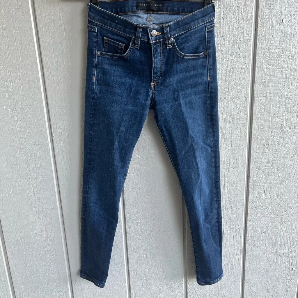 Veronica Beard Jeans Brooke 8.5 Skinny Jeans in Midnight Wash Women’s 26 - Image 3
