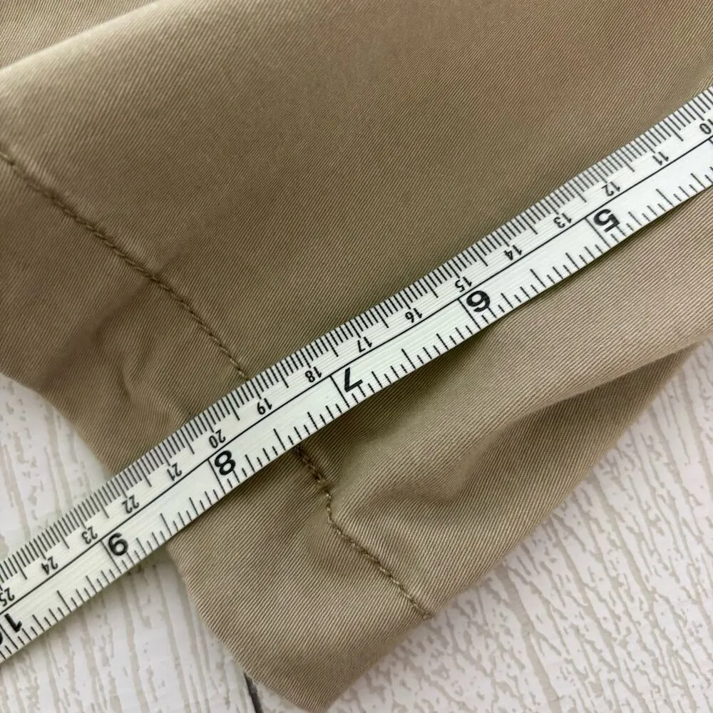 Kim Rogers Tan Bermuda Shorts Size 18 - Image 4