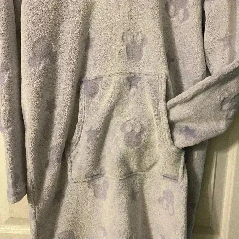 Disney‎ Purple Lilac Womens Fleece Hoodie Robe size XS - Image 10