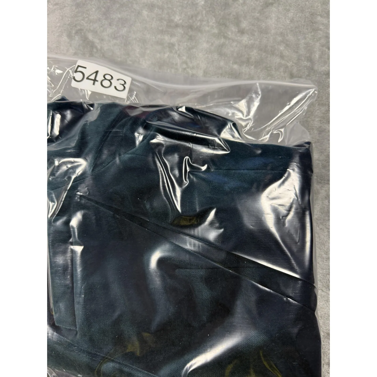 J Crew Regent Blazer Womens 4 Teal Velvet Jacket Single Button Lined Pockets Green - Image 15