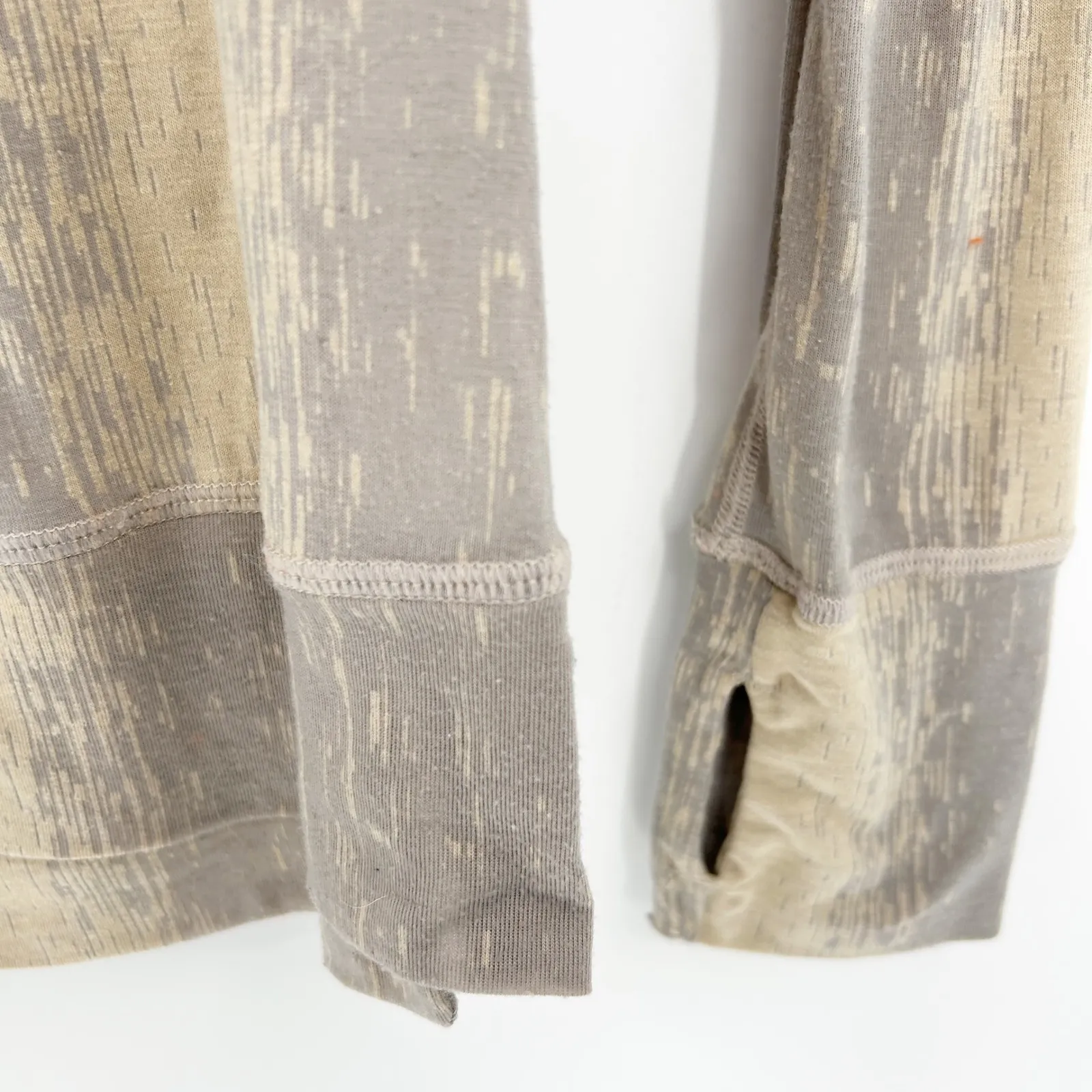 Lululemon Womens Salutation To Savasana Long Sleeve Lounge Burnout Yoga Top - Image 5