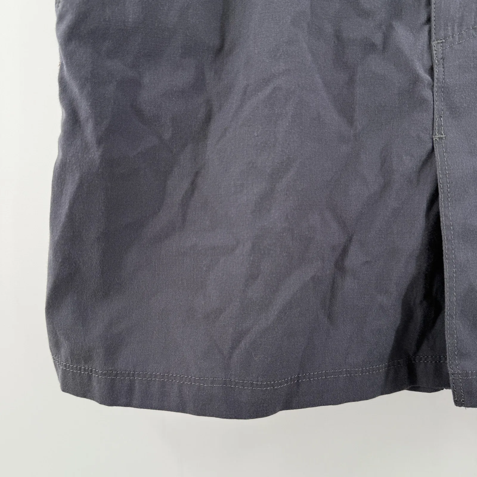 Icebreaker Destiny Skirt Size 28 / 6 Merino Wool Cotton Blend Gray NWT Mini Grey - Image 12