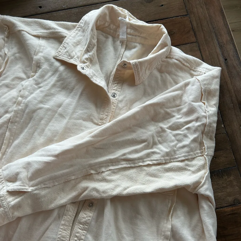 Anthropologie Daily Practice Oversized Shacket XS - Image 7