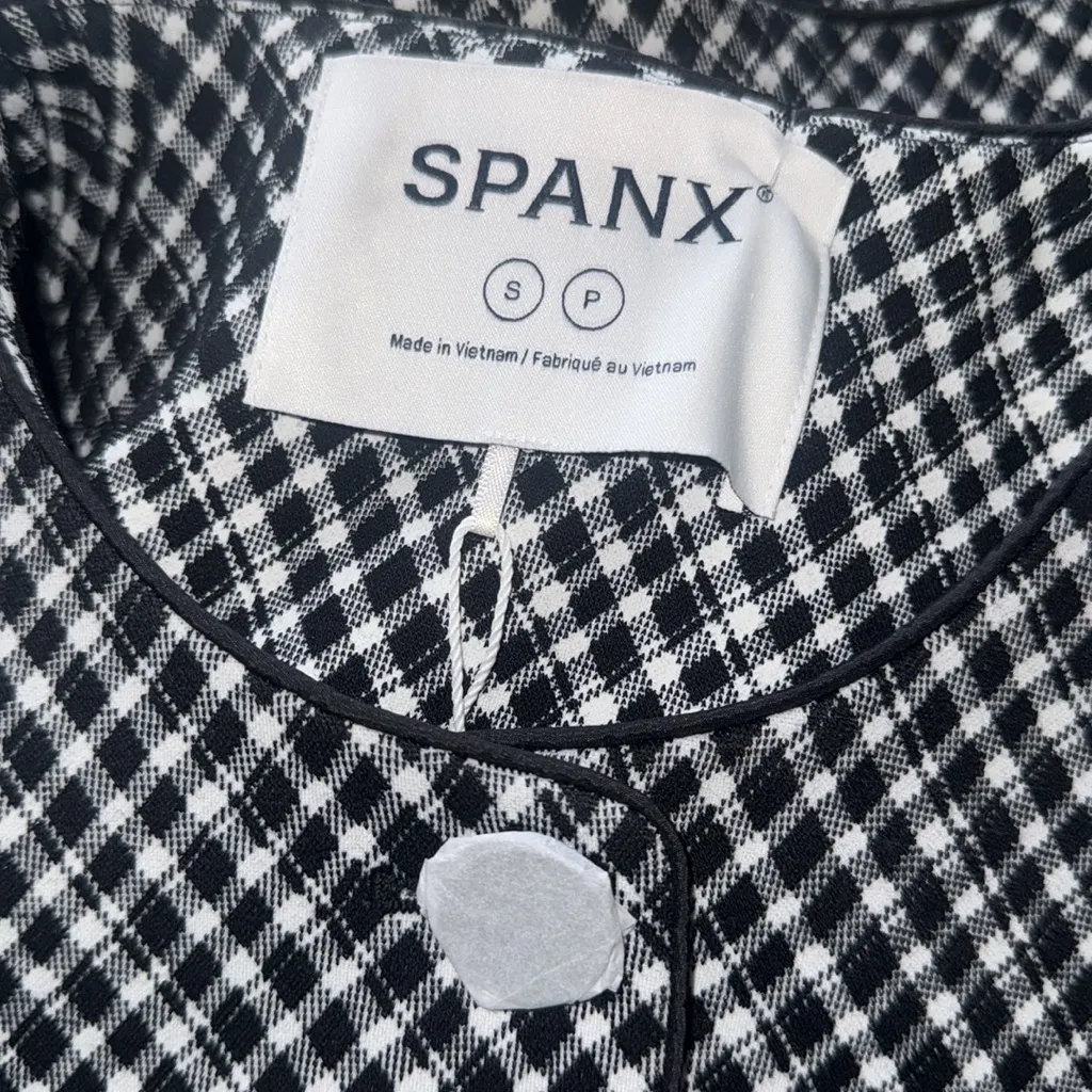 Spanx NWT  Ponte Lady Jacket Jacquard # 21039R - Image 6