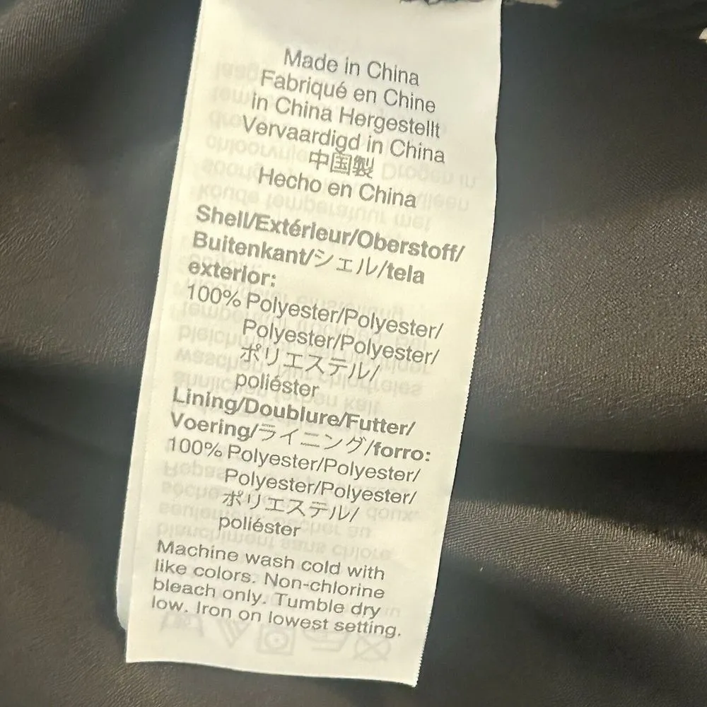 J Crew Ruffled Pleated Polka Dot Dress 10 Oversized Midi Retro Holiday Party Mod - Image 8