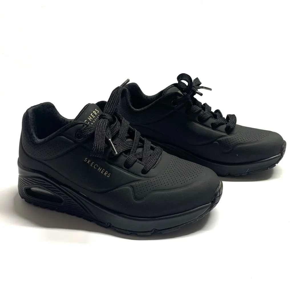 Skechers Street Uno Stand On Air Black Sneakers Women’s Size 5.5 - Image 2