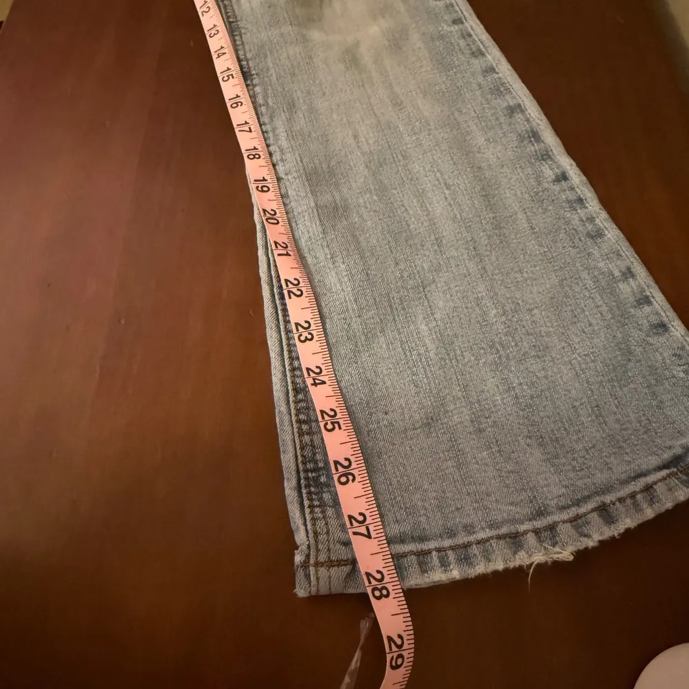 Refuge Denim Jeans Bootcut Light Wash Low Rise Women's‎ Size 7 - Image 4