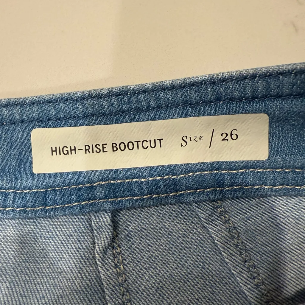 Anthropologie Pilcro and the Letterpress High Rise Bootcut Denim Jeans Womens 26 - Image 10