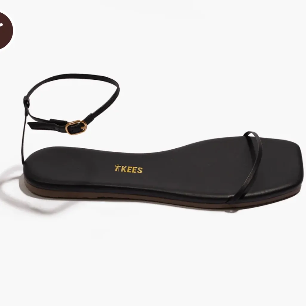 NWT TKEES Black Square Toe Twiggy sandals - Image 4