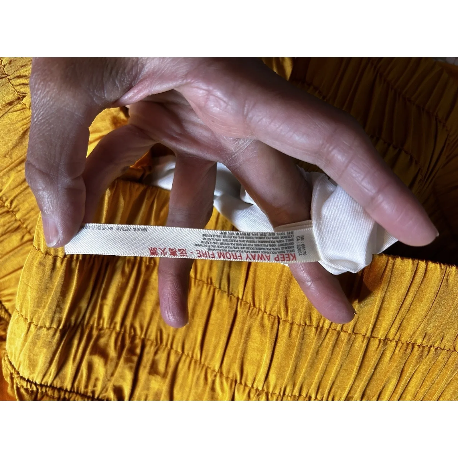 Free People Movement NWT Running Shorts | Size XL | Golden Yellow - Image 6