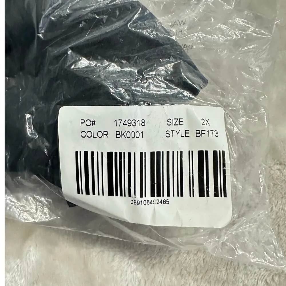 J.Crew Bikini Bottom Women's Plus 2X Black O-Ring Curved-Waist Cheeky String NWT - Image 8