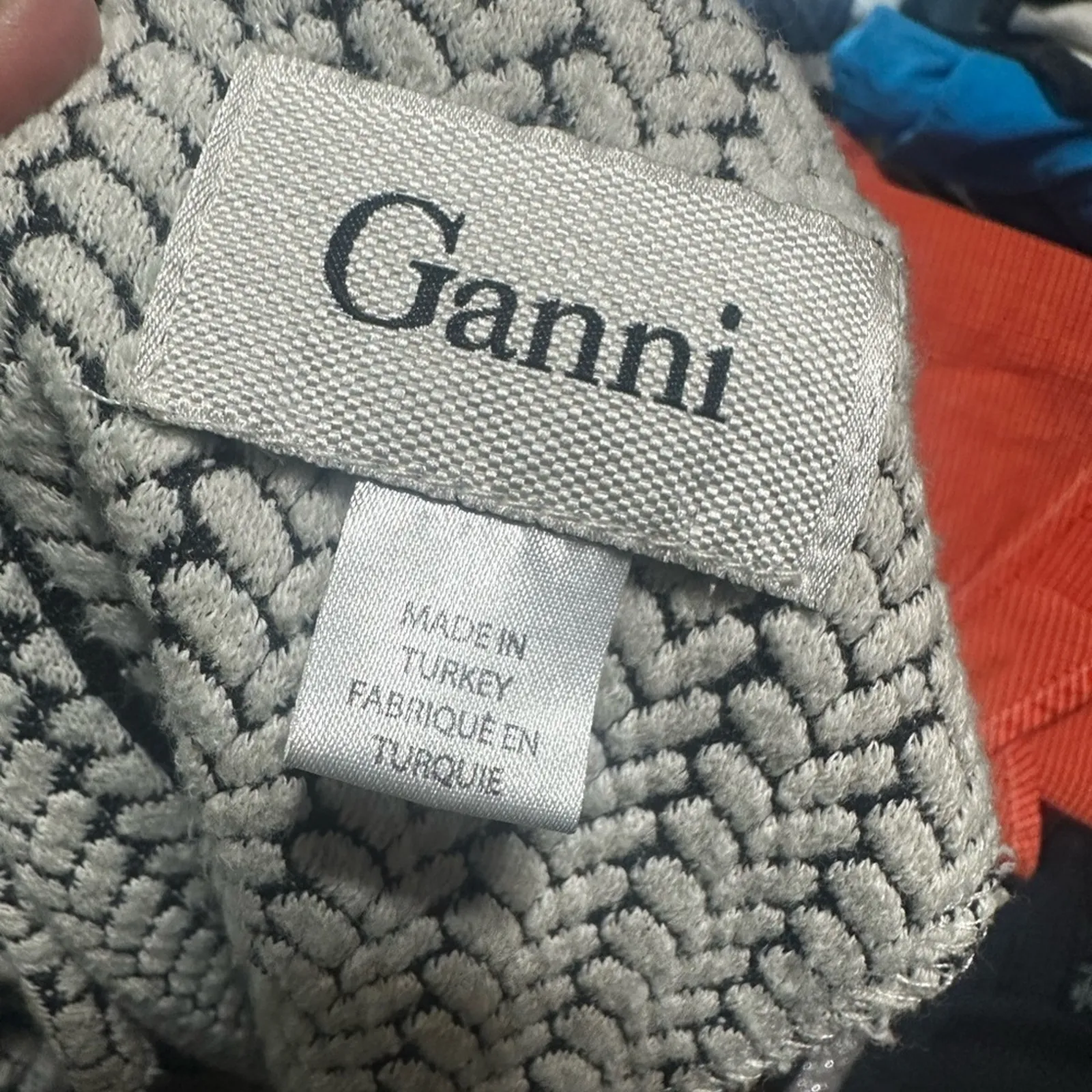 Anthropologie GANNI Crossknit Dress – Size M - Image 7