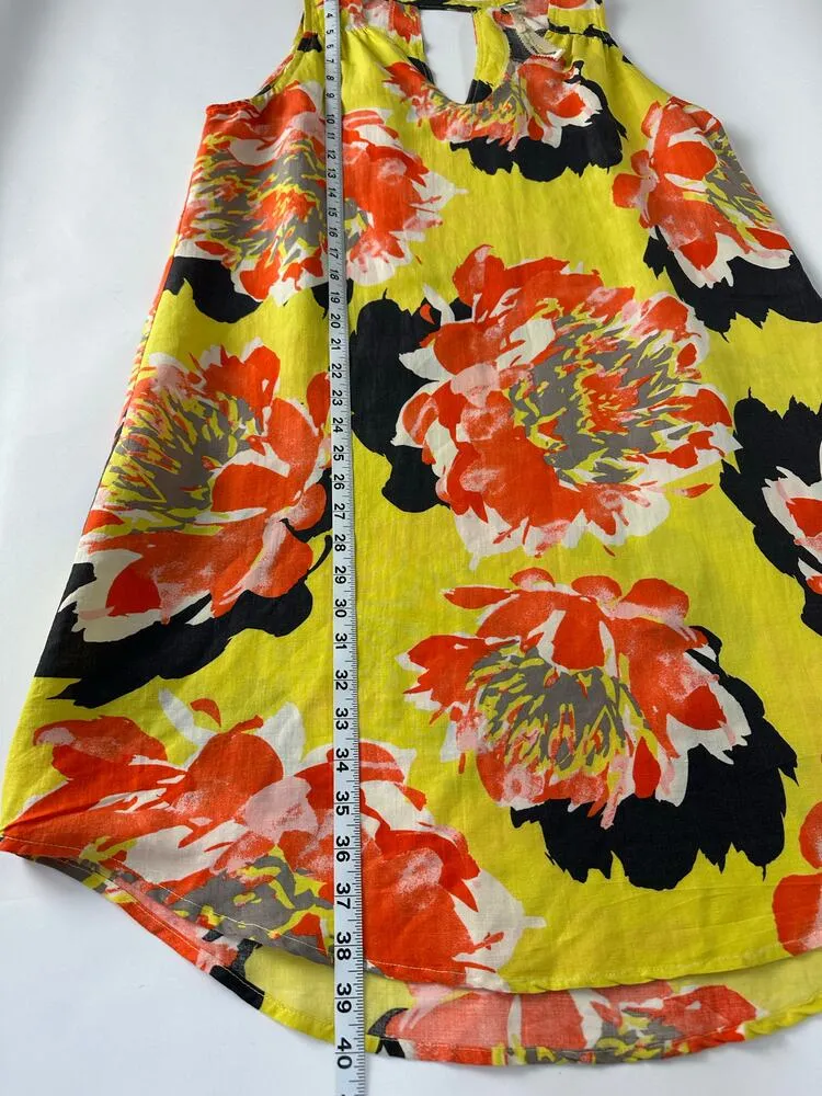 Uncle Frank Size Large Bold Floral Sleeveless Shift Dress Colorful Anthropologie - Image 10