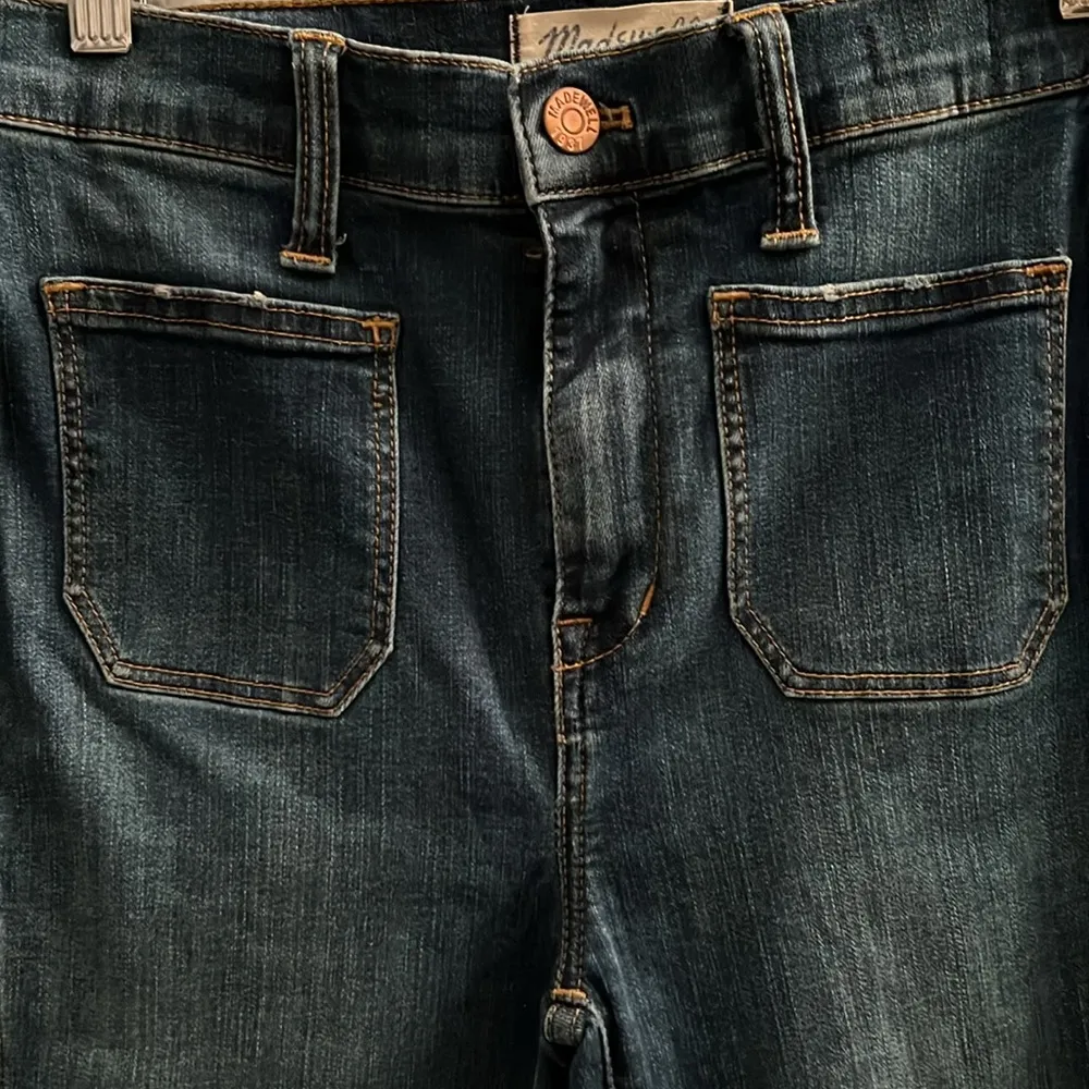 High Waisted Sailor Jeans Size 26 - Image 5