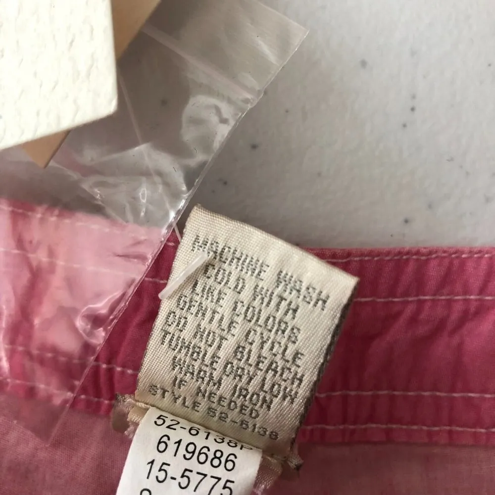 J Jill Womens Crop Pants Lightweight Cotton Pink Size 10P - Image 4