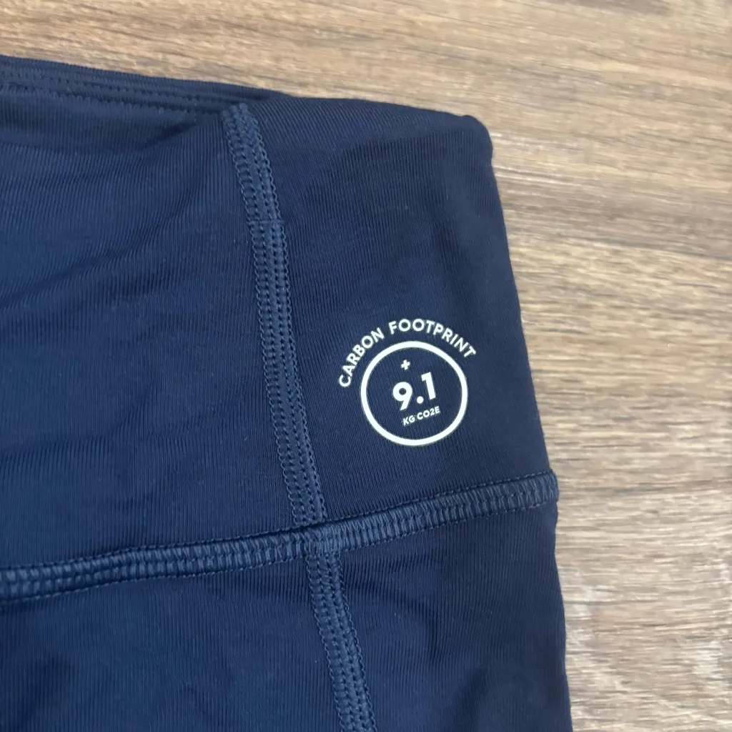 Allbirds Navy Women’s Natural Bike Shorts – Small – Sustainable Merino Wool - Image 3