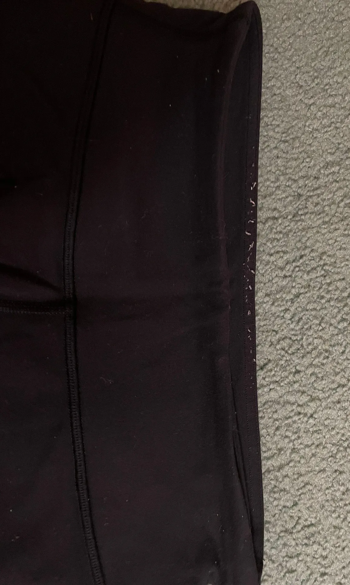 Lululemon Black Wunder Under Leggings 28” - Image 4