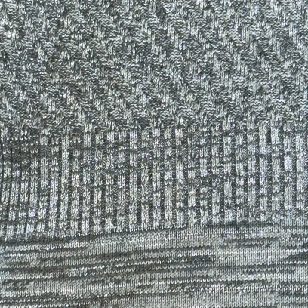 Lane Bryant Sweater Dress Gray sparkly Knit‎ 3/4 sleeve size 18/20 cotton winter - Image 13