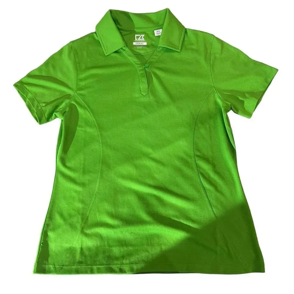 Cutter & Buck Advantage Tri-Blend Pique Womens Polo‎ Dize Medium - Image 2