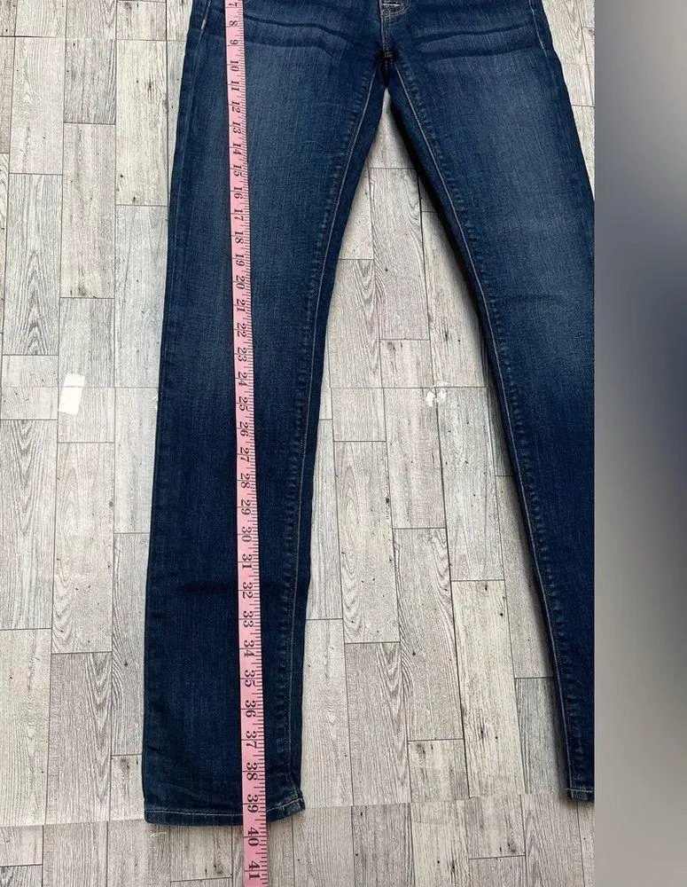 Hudson Women’s Krista Super Skinny Straight Jeans Dark Wash 26 - Image 3