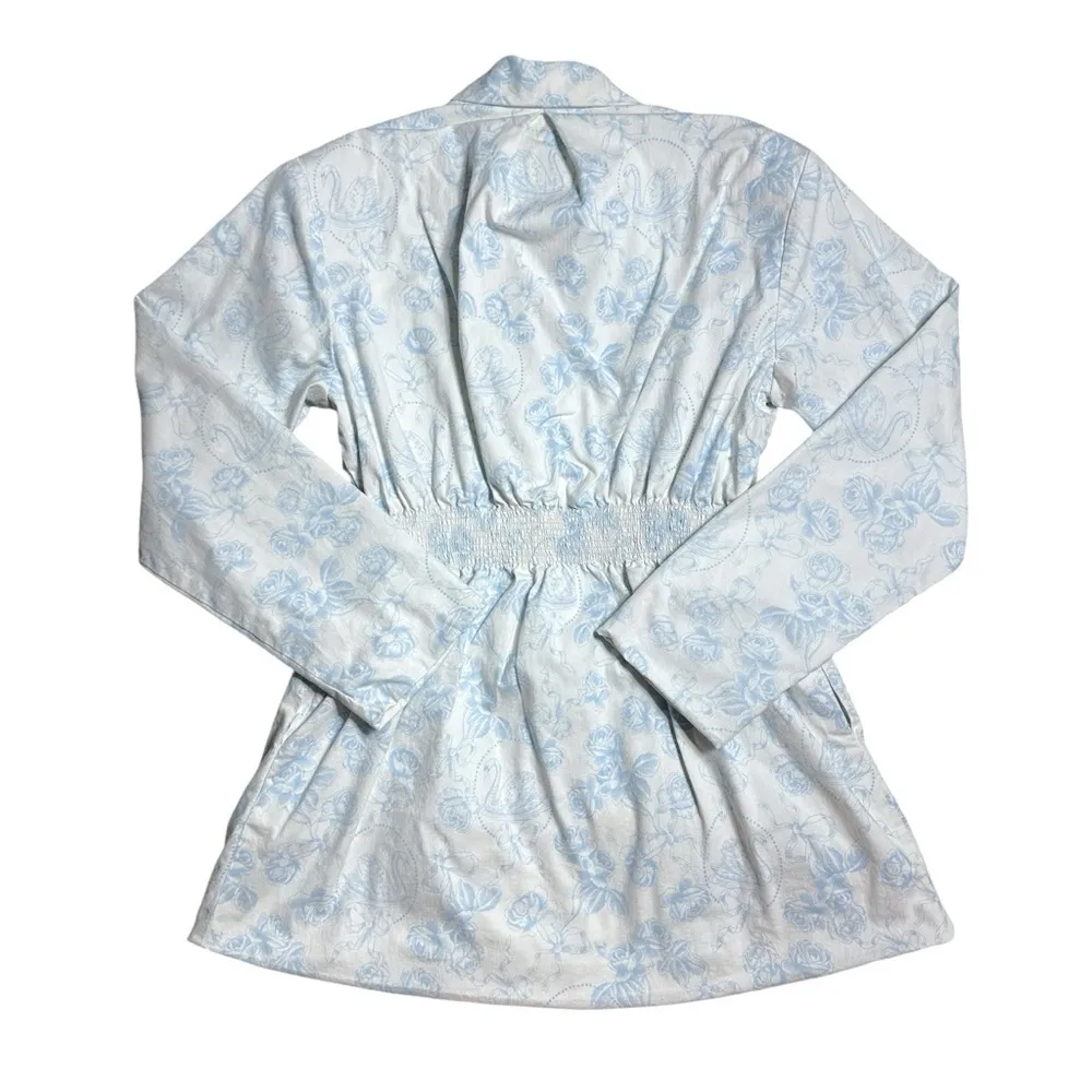 For Love & Lemons Blue / White Chantal Blazer Mini Dress Women’s US M - Image 9