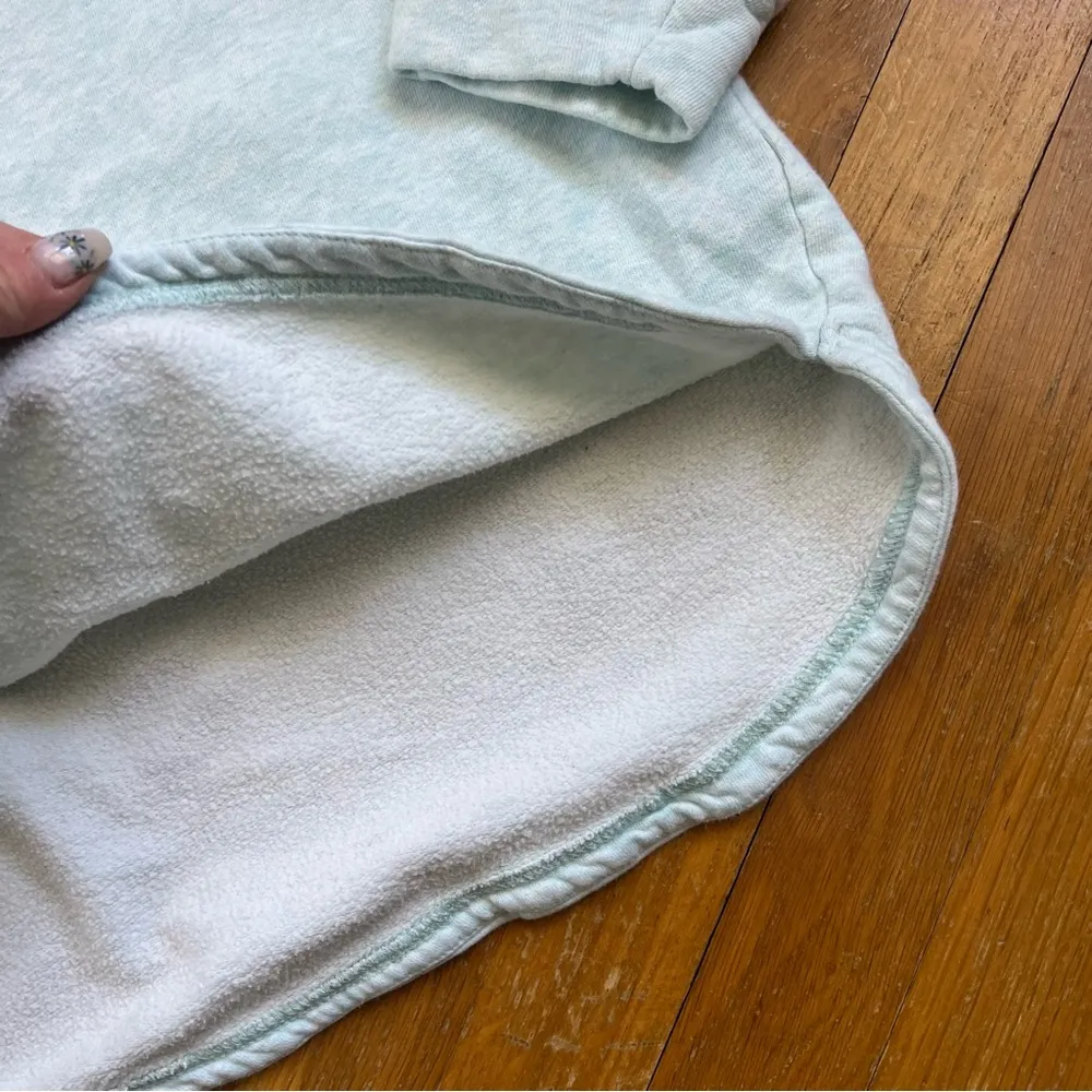 Light Blue Gymshark Hoodie Sz L - Image 5