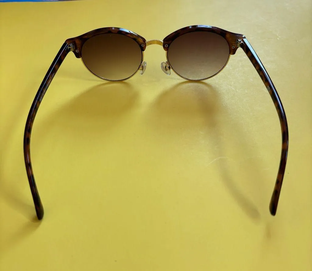 a new day Gold and Brown Sunglasses - Image 3