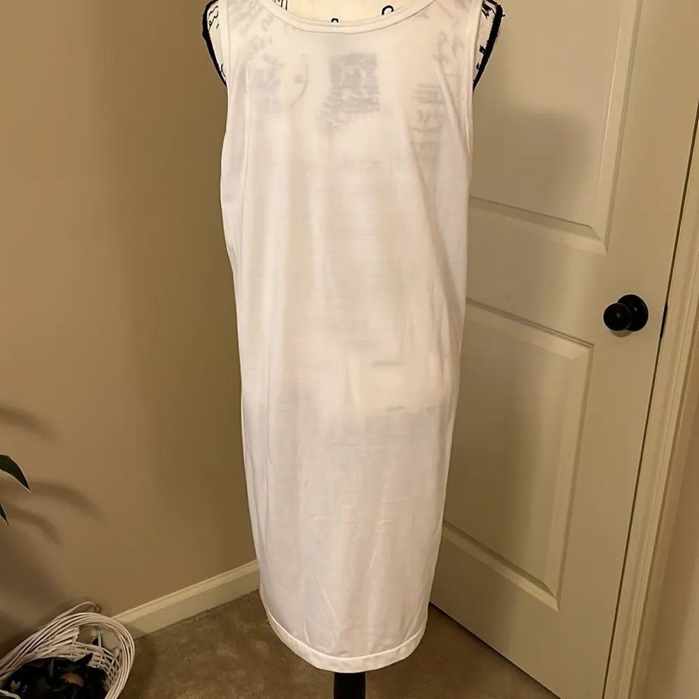 Tropical Beach Acapulco Mexico sleeveless swim coverup One size White Size undefined - Image 7