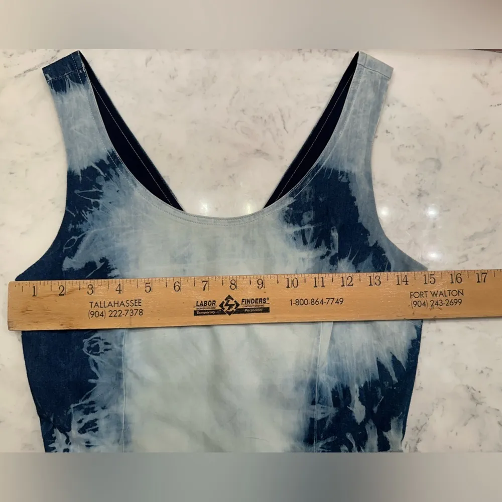 🌸3 for $20🌸 American Eagle Outfitters Tie Dye Mini Dress Sz 0 Pockets Preppy - Image 6