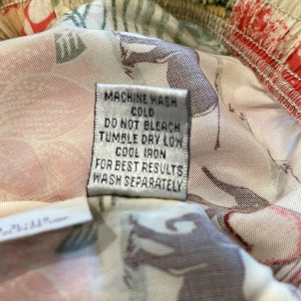 Amy K Su Sport Safari Animals Colorful Drawstring Lounge Pajama Pants Sz M Yellow Size M - Image 9