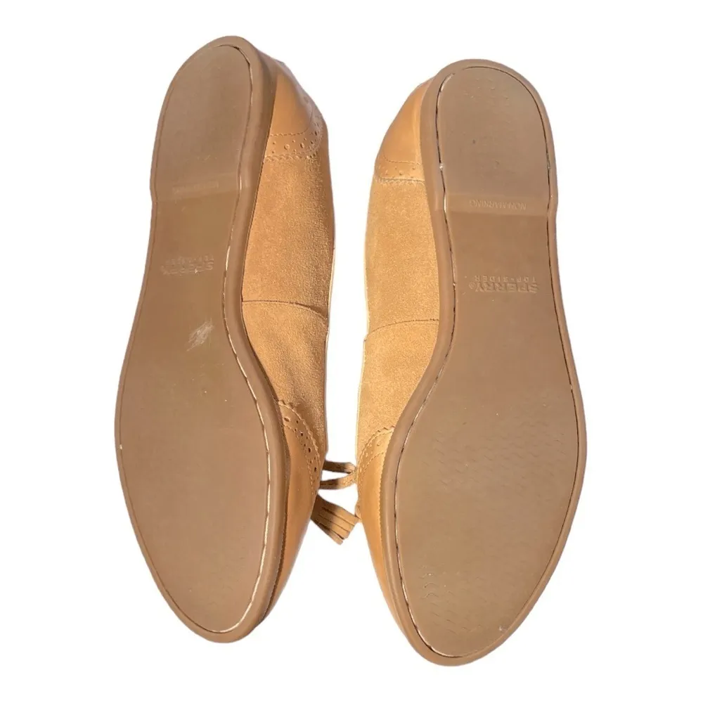 Sperry  Harper Cognac loafers. Tan size 7 - Image 11