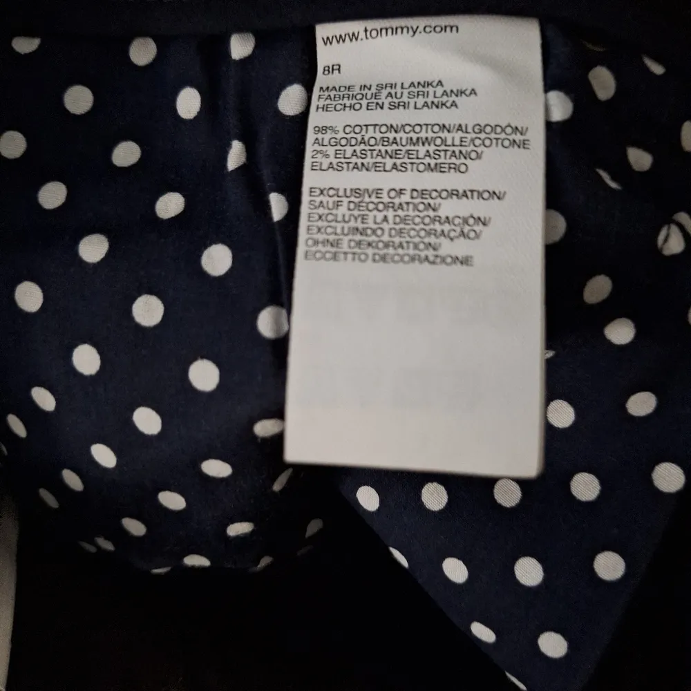 Tommy Hilfiger Tommy Hiffiger cotton sz 8R - Image 6