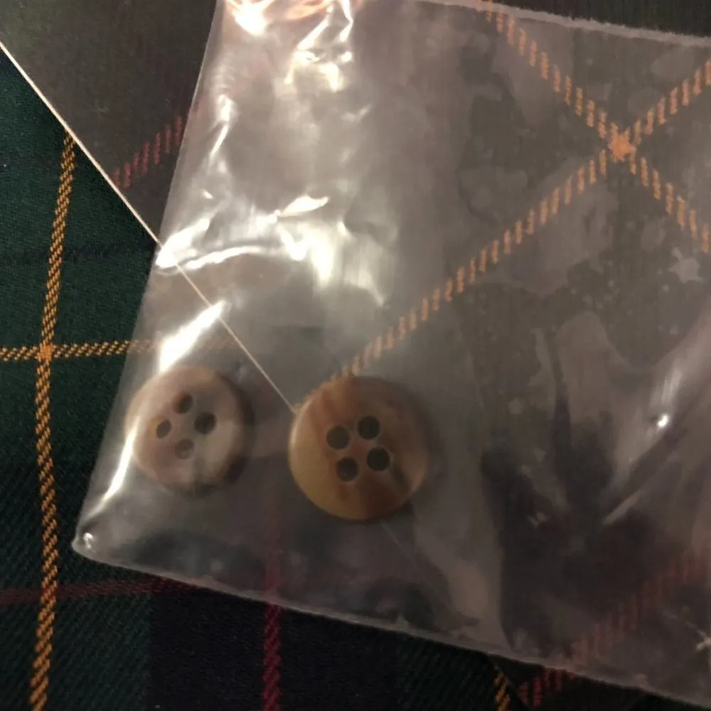 Pendleton Blouse Womens 18 NEW Celebration Tartan Blue Green - Image 13