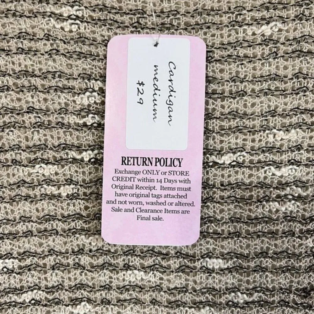 Tea N Rose NWT Tea & Rose medium cardigan - Image 4