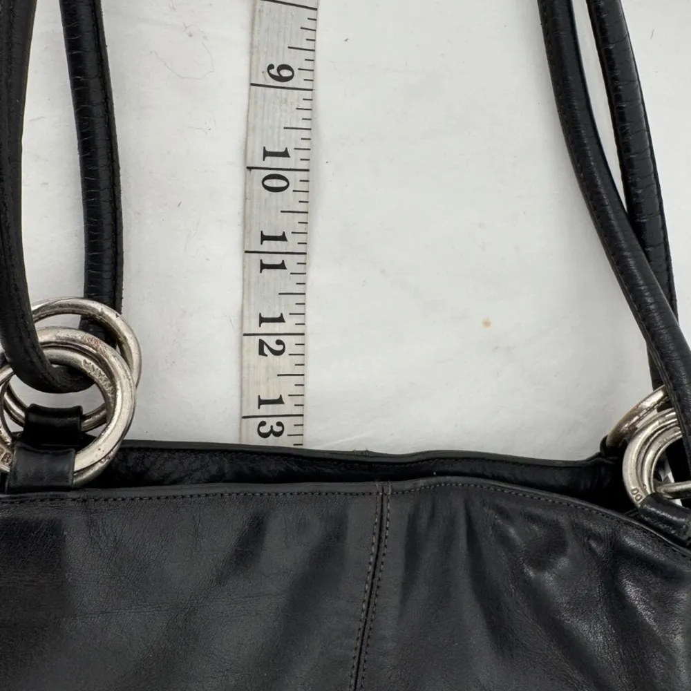 Dolce & Gabbana Black Leather Shoulder Bag - Image 4