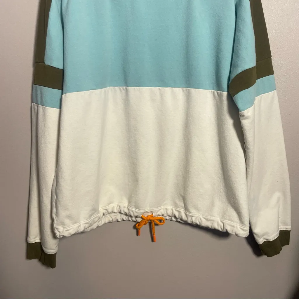 Cotopaxi Bandera Sweatshirt pullover color block retro style - Image 10