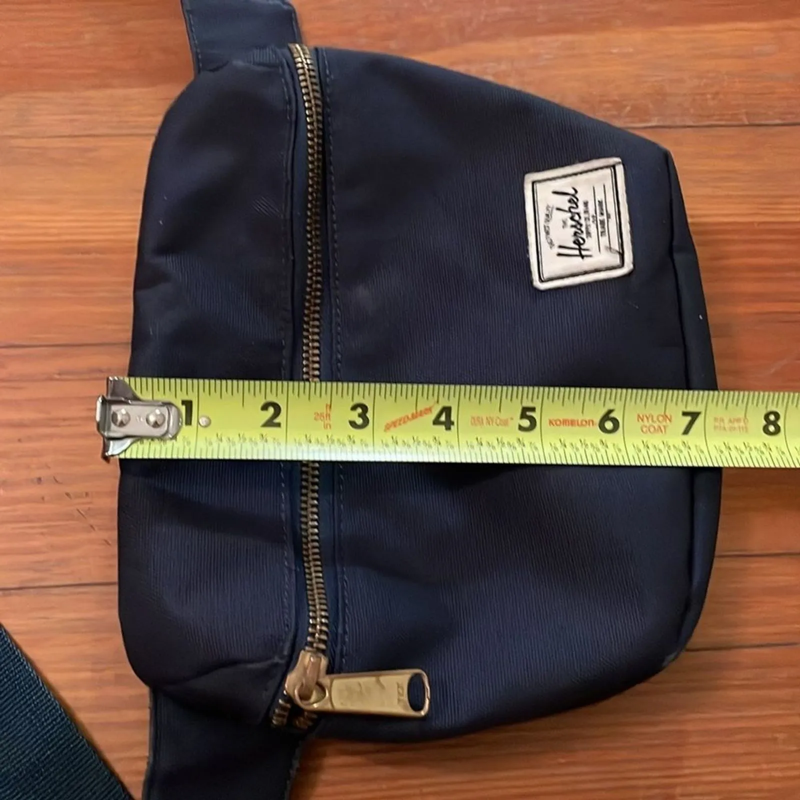 Herschel Supply Company Navy Blue Hip Pack Bag Unisex One Size Fanny Pack Travel - Image 8