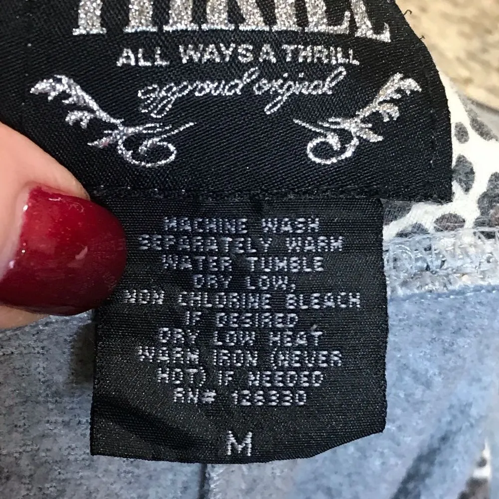 Thrill Gray Capri Joggers Medium Brown - Image 4