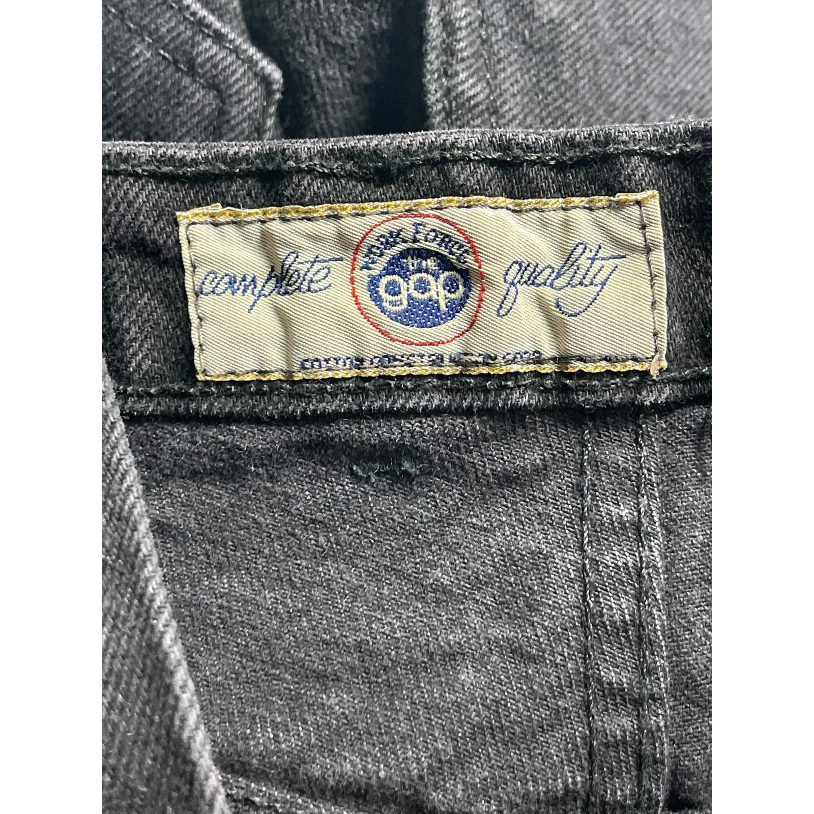 Gap The Work Force Black High Waisted Straight Skinny Denim Jeans Pants Size 10 - Image 4