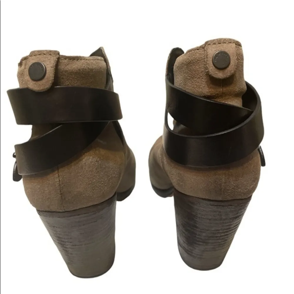 Rag & Bone suede Harrow ankle boots leather Sz EU 40 - Image 76