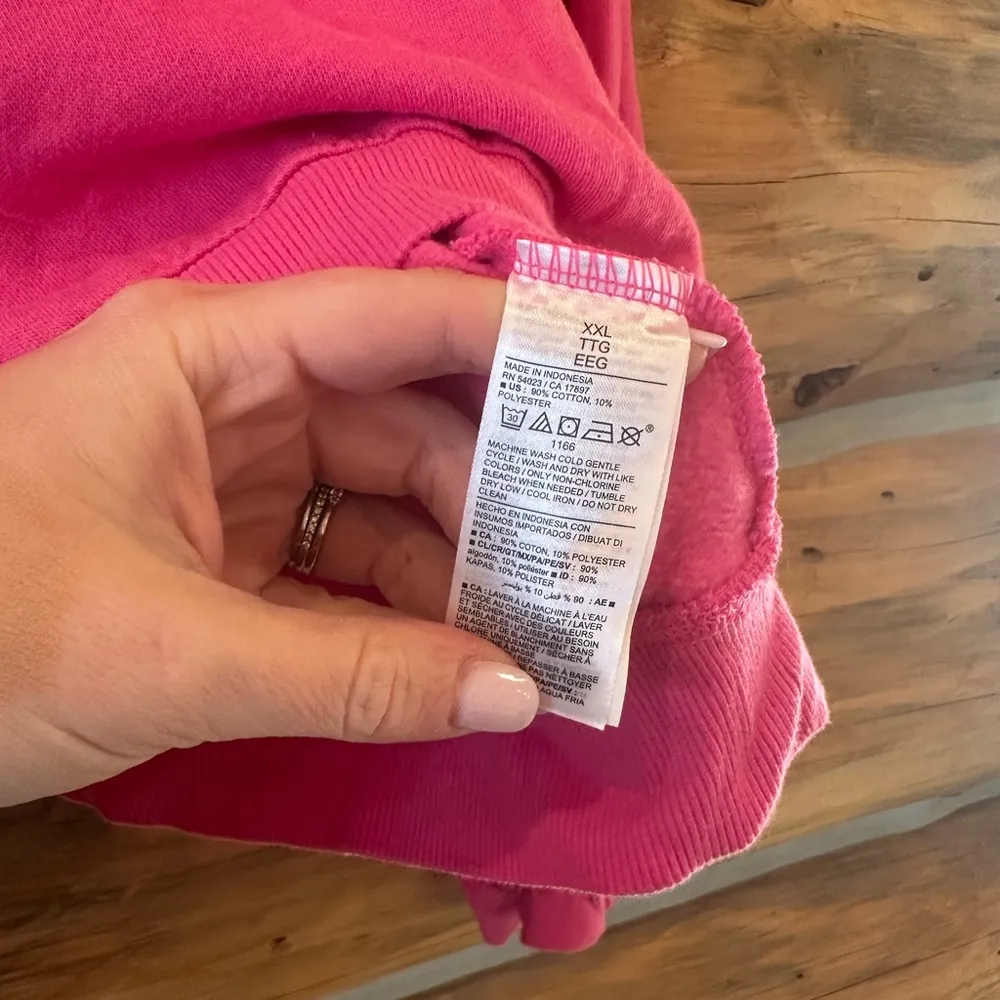 Old Navy Pink Pullover Sweatshirt - Image 4